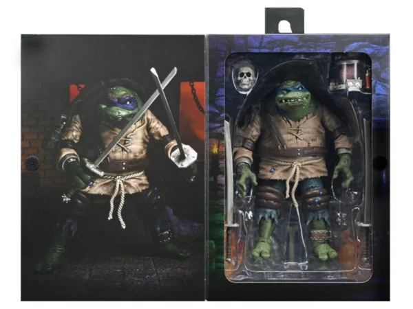 Universal Monsters TMNT 7" Scale Action Figure - Ultimate Leonardo Hunchback - Imagen 6