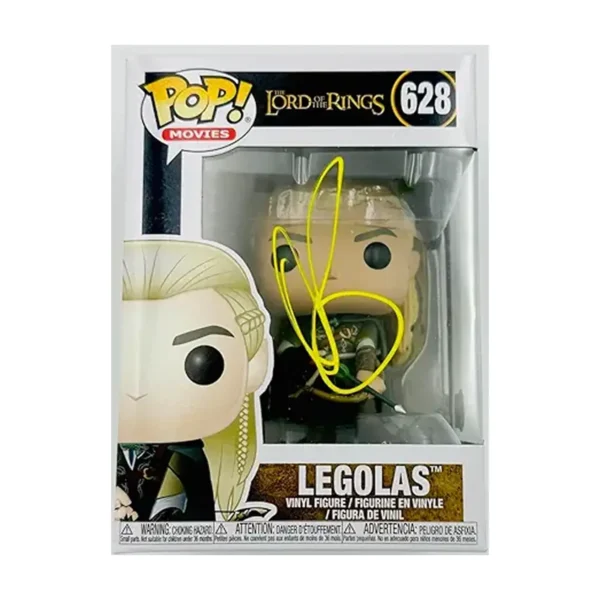 Funko de Legolas firmado por Orlando Bloom - Certificado por Official Pix