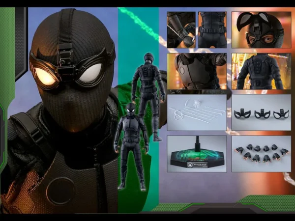 Spider-Man: Far From Home MMS540 Spider-Man (Stealth Suit) 1/6th Scale Collectible Figure - Imagen 4