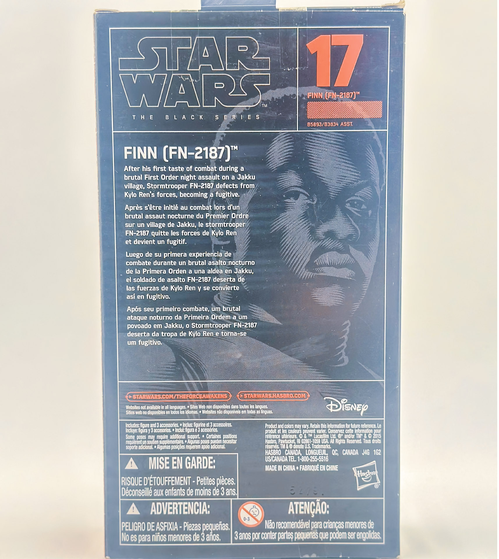 Star Wars Black Series – Finn (FN-2187) Stormtrooper (6") #17 - Image 2