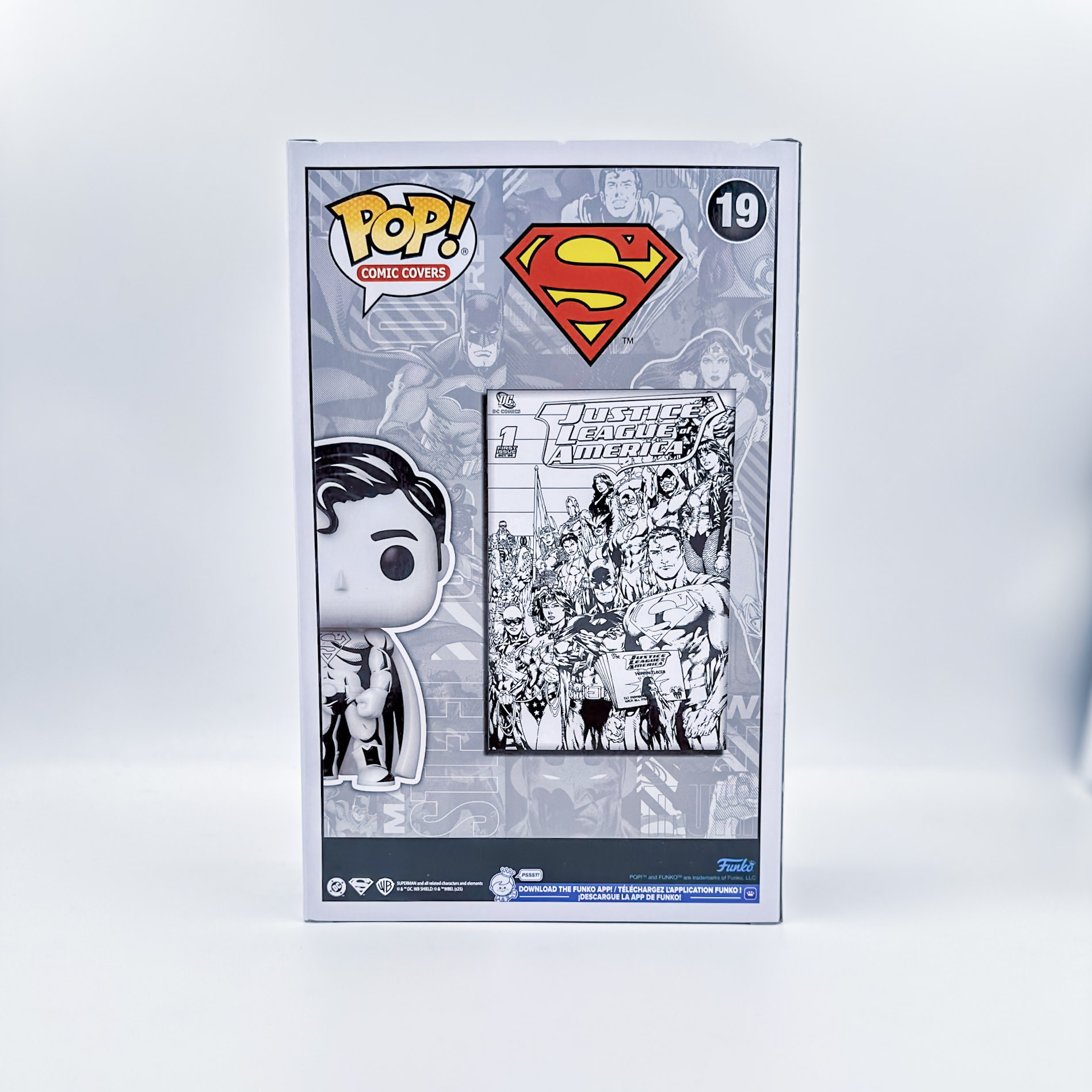 Funko Pop! Comic Covers – Justice League of America #19 Superman (Sketched Variant) 1/750 - Image 4