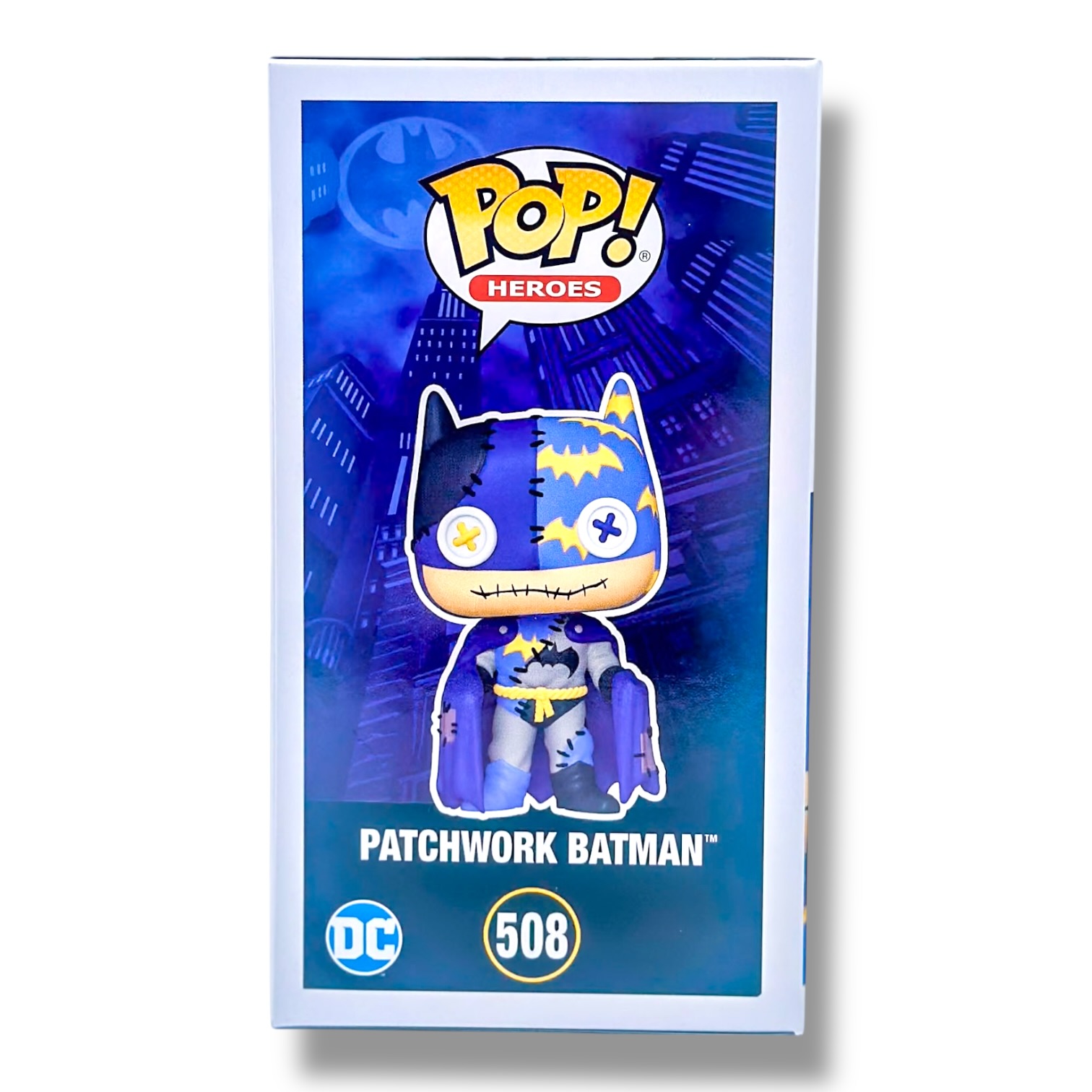 Funko Pop! Heroes – Batman (Patchwork) (#508) - Image 3