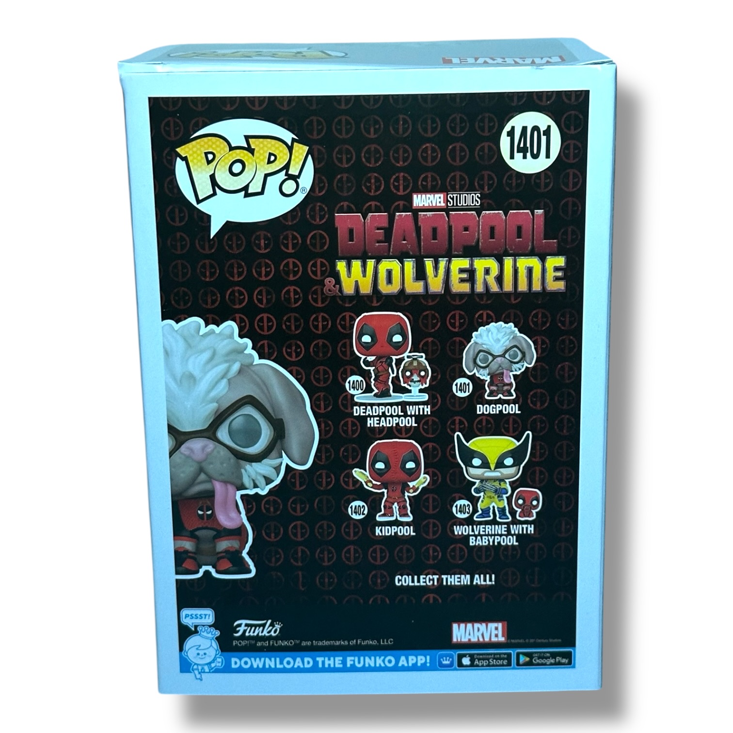 Funko Pop! Marvel: Deadpool & Wolverine - Dogpool (#1401) - Image 4