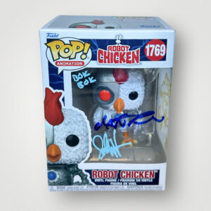 Funko Pop! Animation – Robot Chicken (#1769)- AUTOGRAFIADO DOBLE