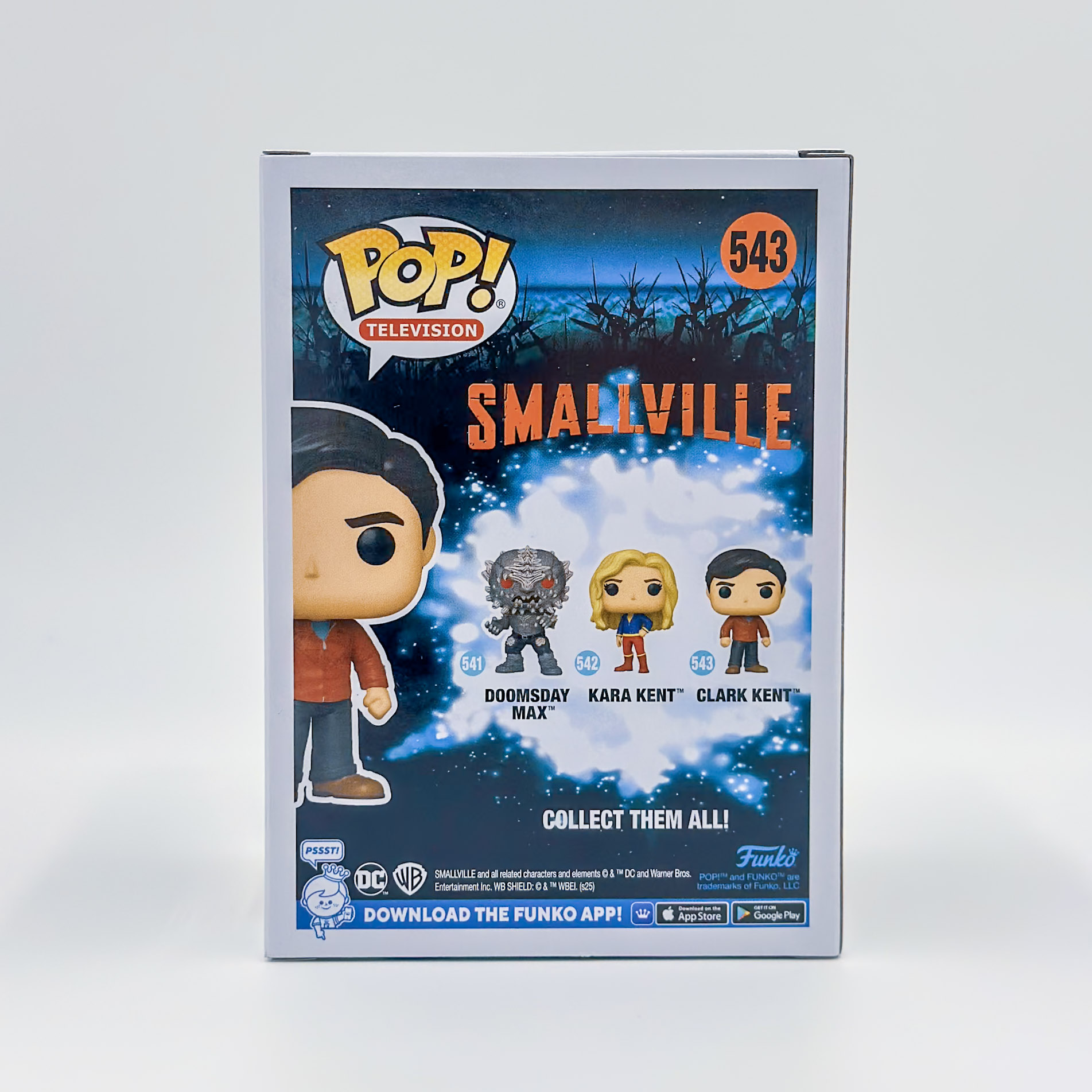 Funko Pop! TV – Smallville: Clark Kent (#543)- AUTOGRAFIADO - Image 4