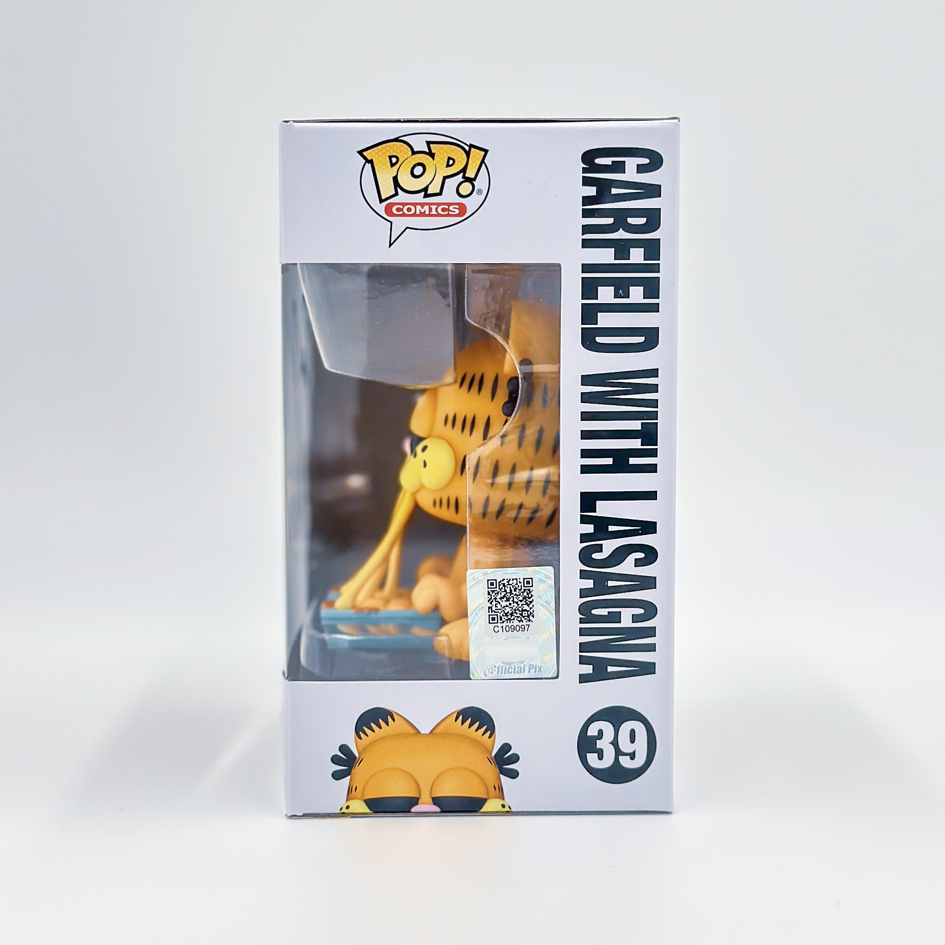 Funko Pop! Comics – Garfield (#39)- AUTOGRAFIADO - Image 2