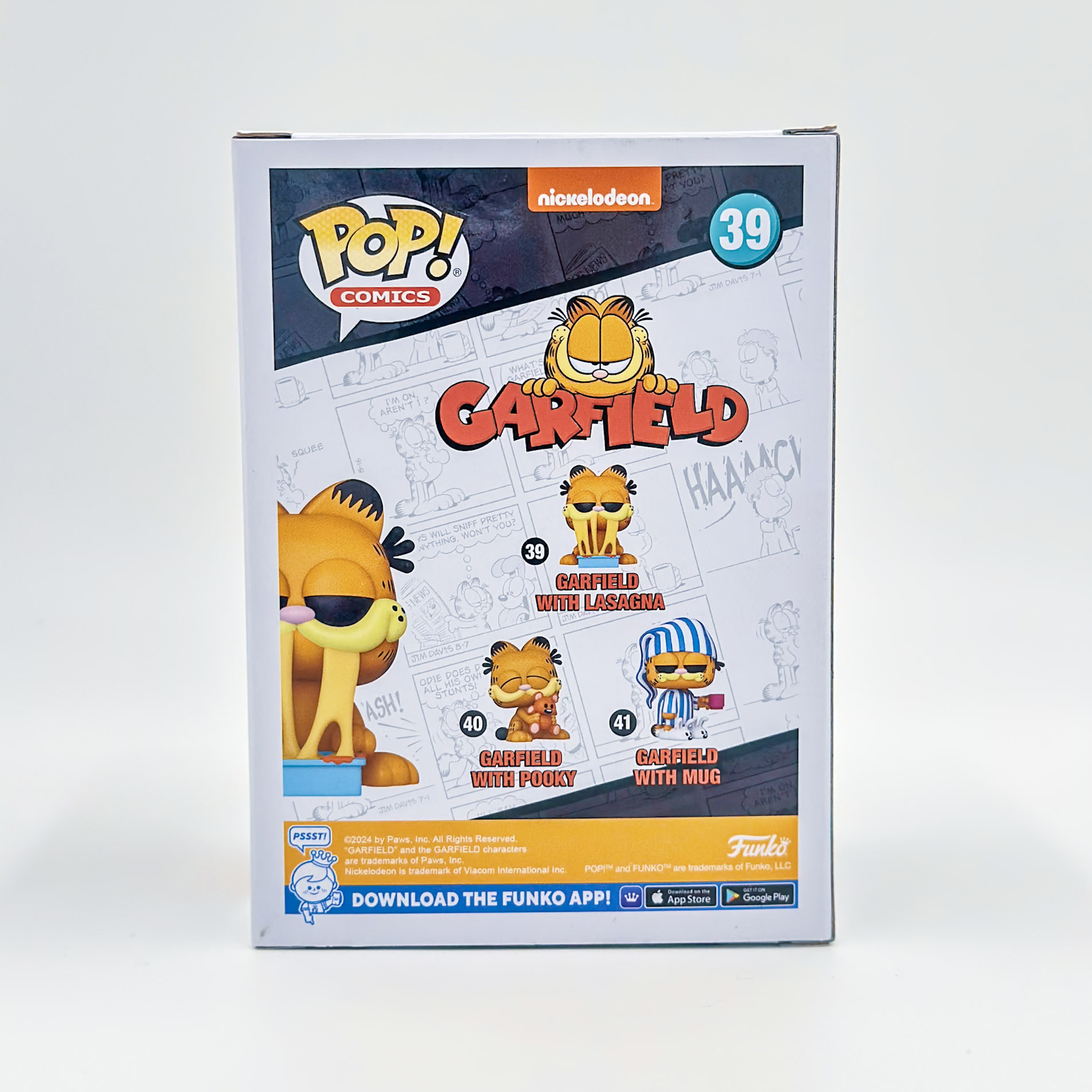 Funko Pop! Comics – Garfield (#39)- AUTOGRAFIADO - Image 4