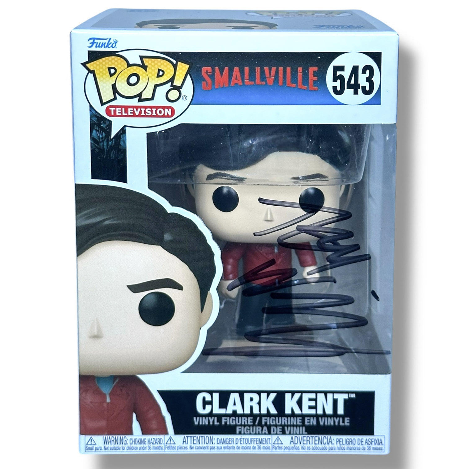 Funko Pop! TV – Smallville: Clark Kent (#543)- AUTOGRAFIADO
