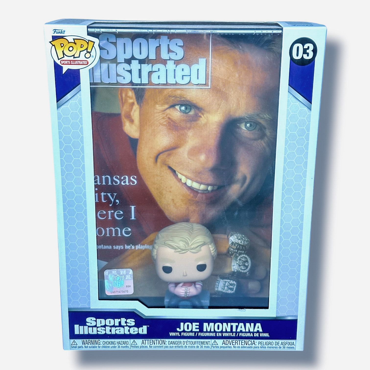 Funko Pop! Football – NFL Legends: Joe Montana (#03)