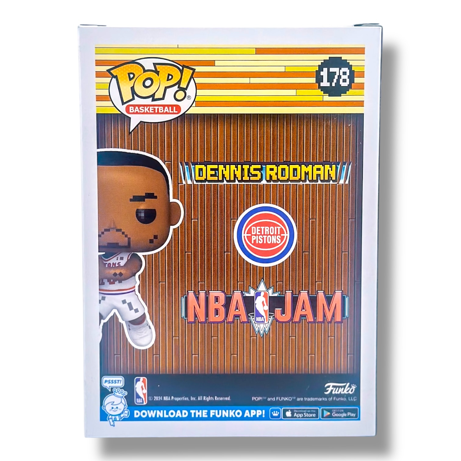 Funko Pop! Basketball – NBA: Dennis Rodman (#178) - Image 4