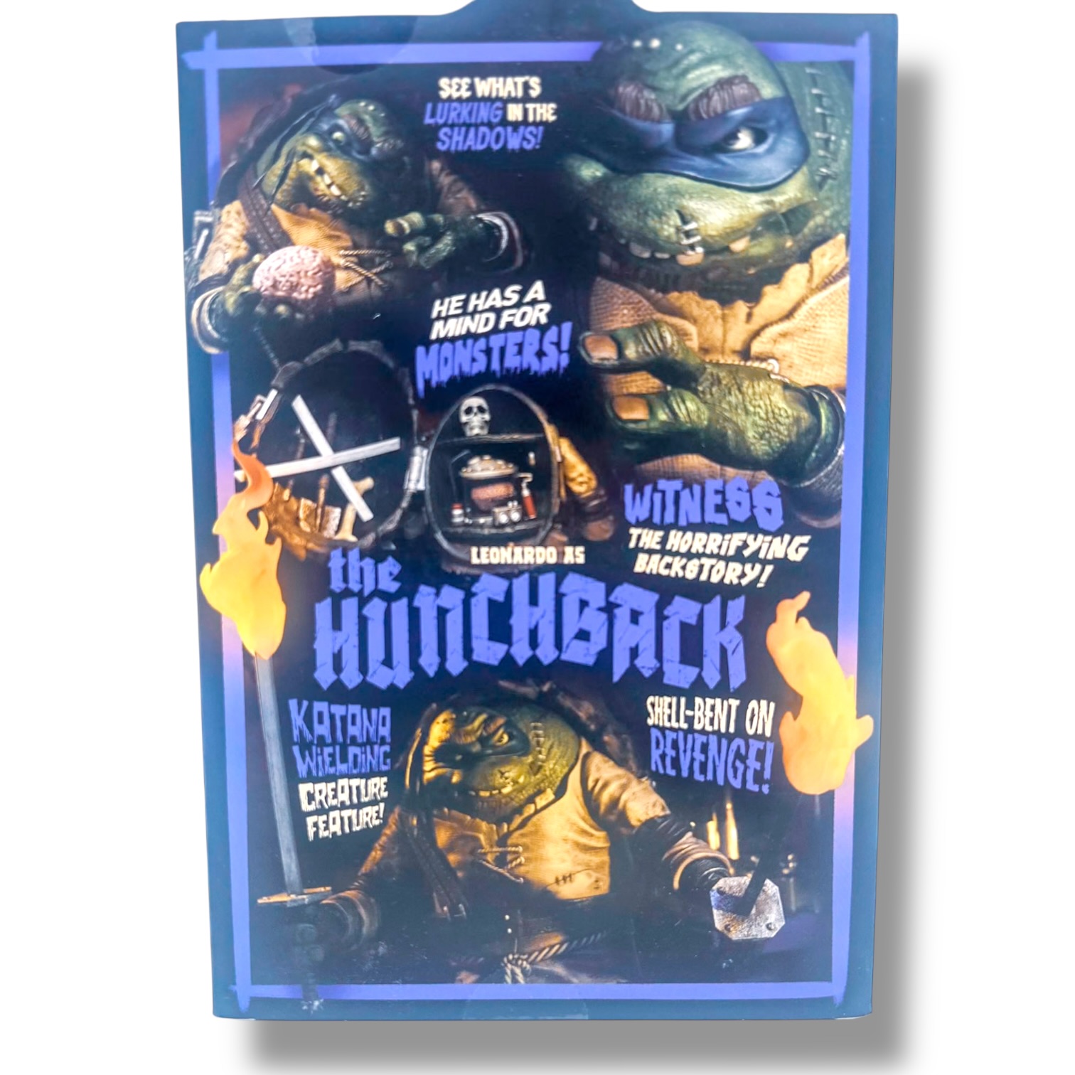 NECA – Universal Monsters x TMNT: Leonardo as The Hunchback (Ultimate 7” Scale) - Image 5