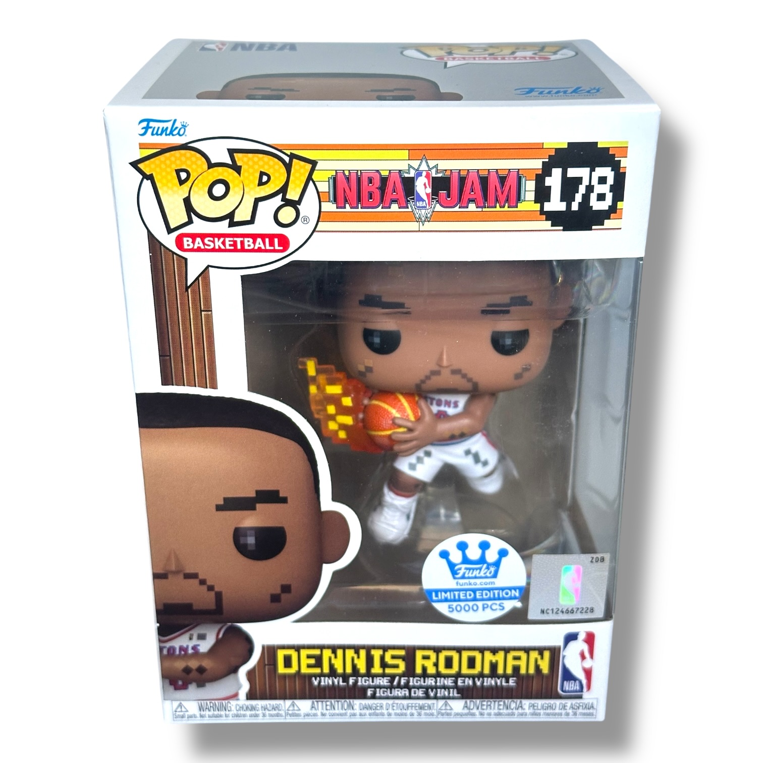 Funko Pop! Basketball – NBA: Dennis Rodman (#178)
