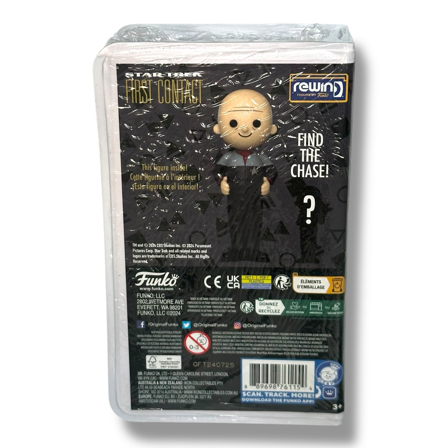 Funko- REWIND- Jean-Luc Picard (Star Trek: First Contact) - Image 4