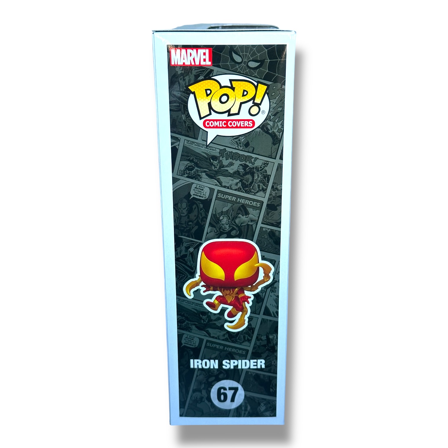 Funko Pop! Comic Covers – The Amazing Spider-Man (Iron Spider) #529 - Image 3
