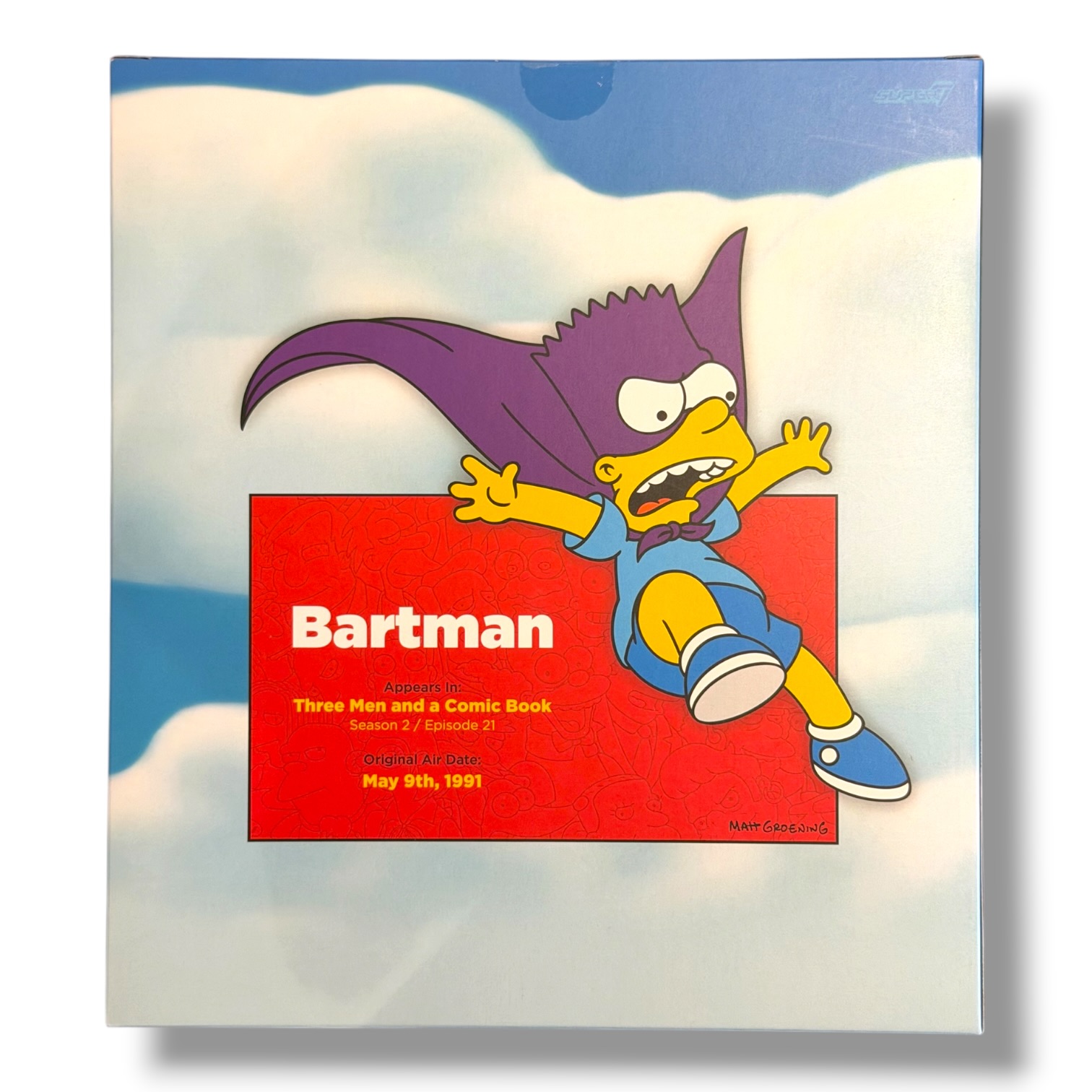 Super 7 – The Simpsons ULTIMATES! – Bartman Action Figure - Image 5