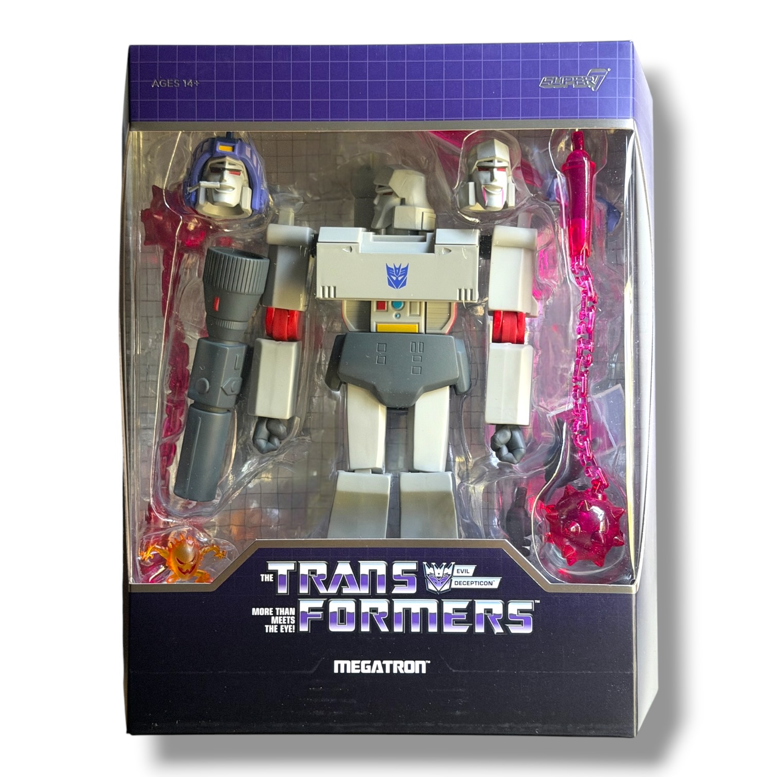 Super 7 – Transformers ULTIMATES! – Megatron (G1 Cartoon) Action Figure
