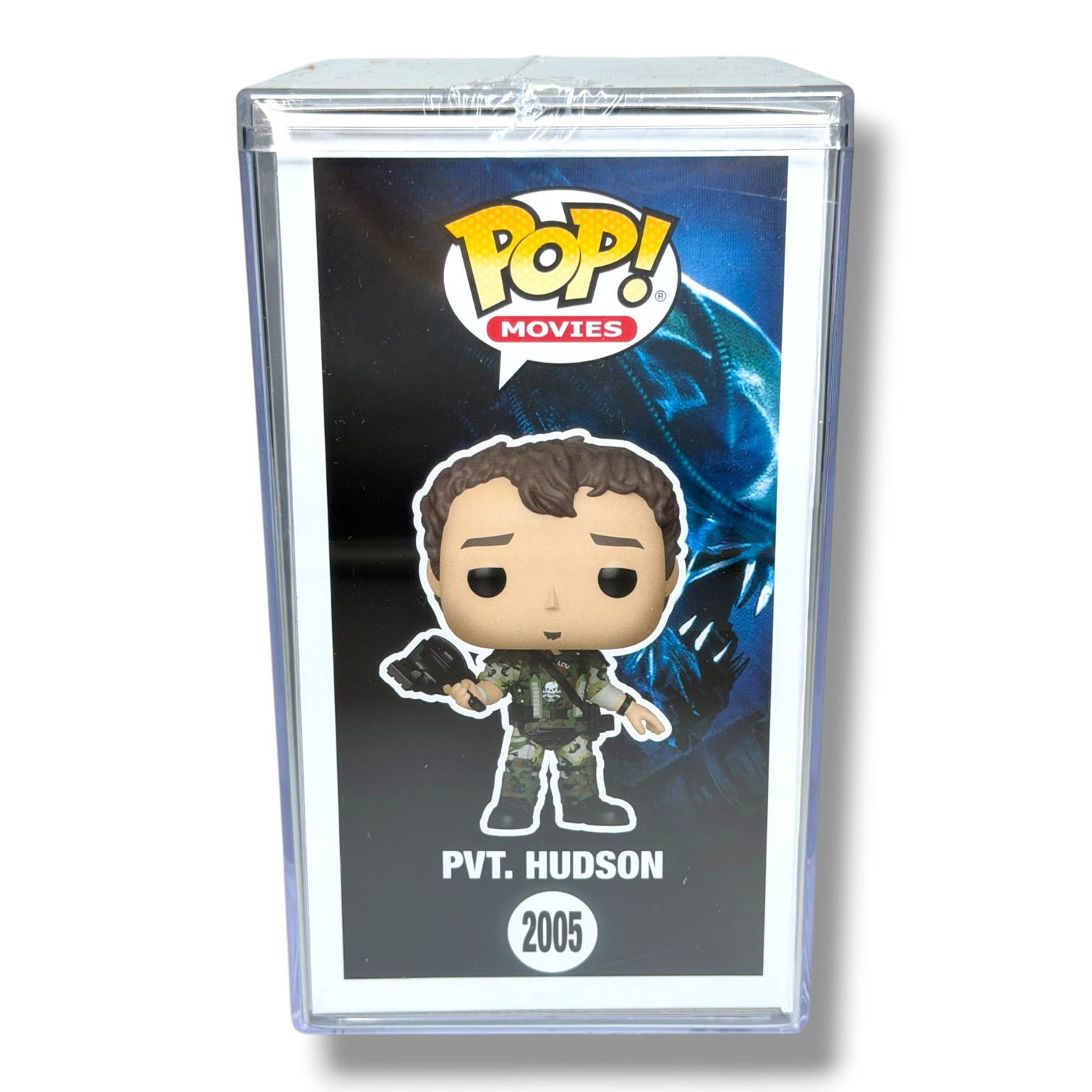 Funko Pop! Movies – Aliens: Pvt. Hudson with Pop! Protector (#2005) Limited Edition GRAIL - Image 4