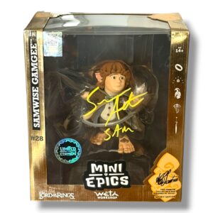 Wētā Workshop Mini Epics – The Lord of the Rings: Samwise Gamgee Autógrafo Oficial de Sean Astin