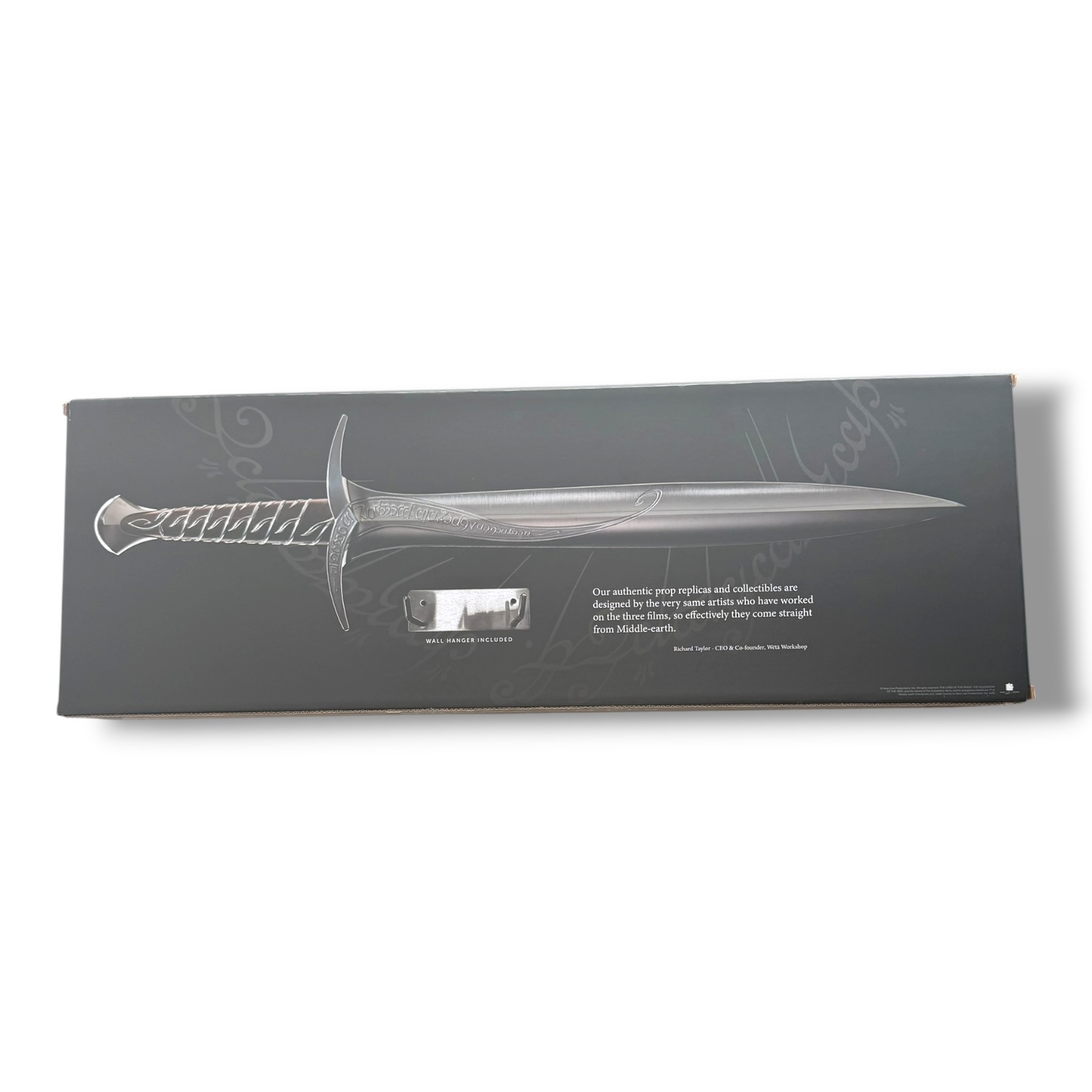 Wētā Workshop – The Lord of the Rings: Sting Sword Prop Replica – Autógrafo Oficial de Elijah Wood - Image 5