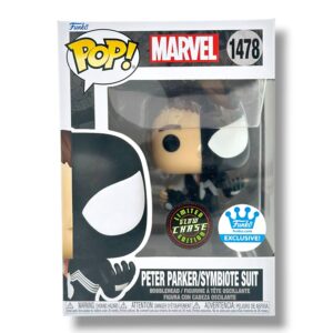 Funko Pop! Marvel – Peter Parker / Symbiote Suit (#1478) – Chase! Limited Edition