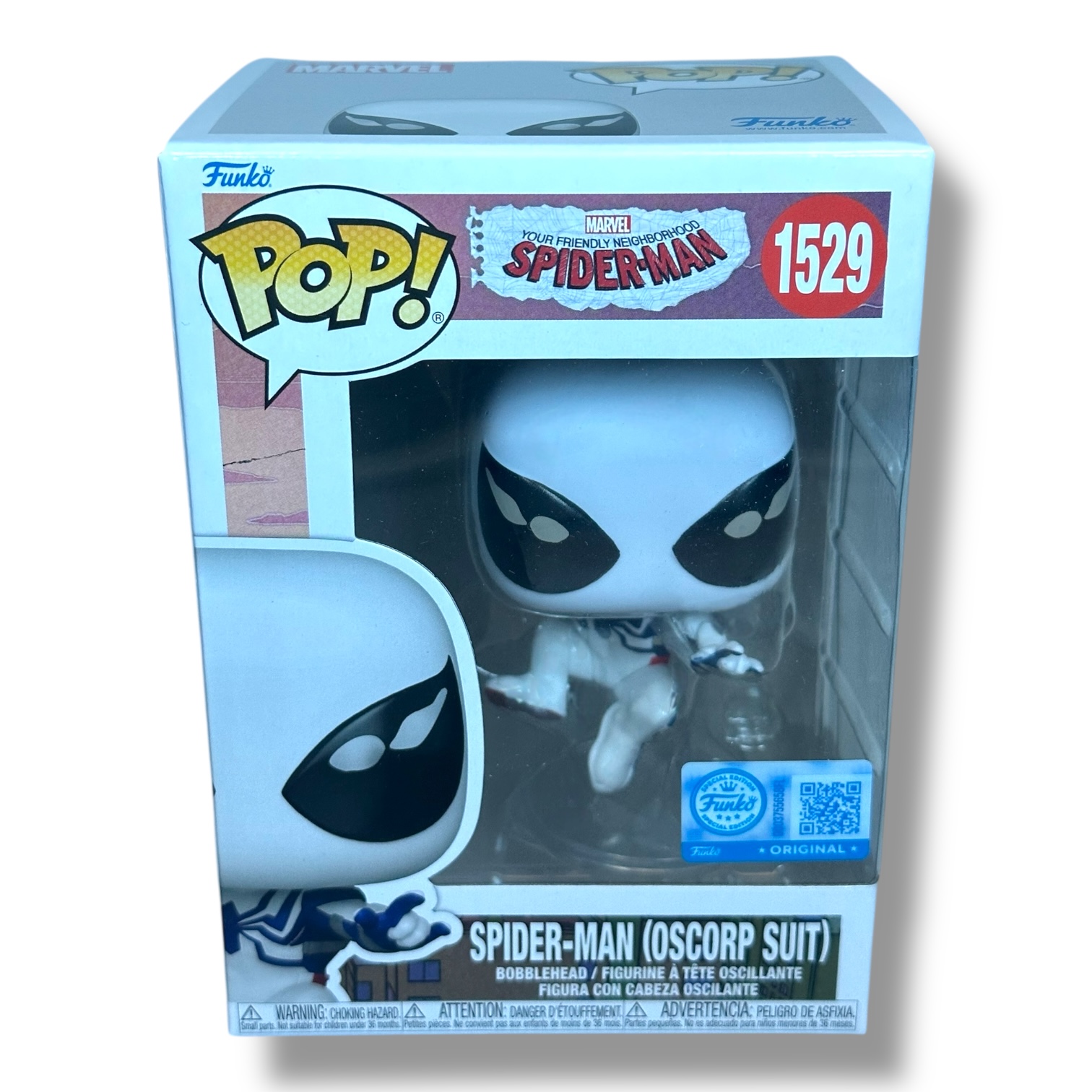 Funko Pop! Marvel – Your Friendly Neighborhood Spider-Man: Spider-Man (Oscorp Suit) (#1529)